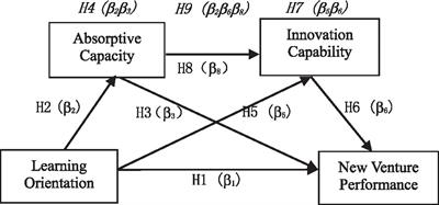 The Influence Mechanism of Learning Orientation on New Venture Performance: The Chain-Mediating Effect of Absorptive Capacity and Innovation Capacity